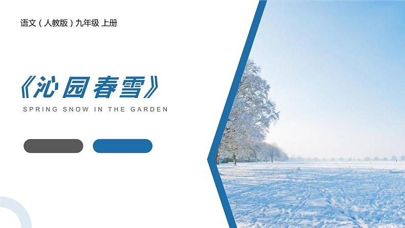 部编版九年级语文上册《沁园春·雪》PPT课文课件 (4)01