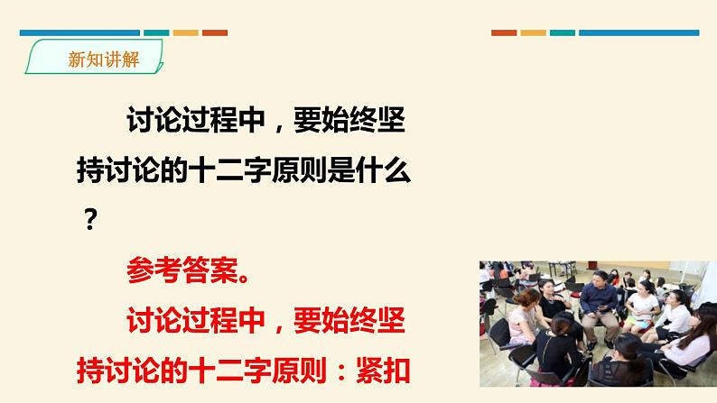 部编版九年级语文上册《讨论》PPT课件 (1)第7页