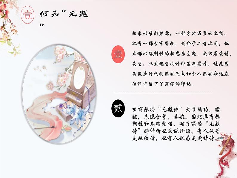 部编版九年级语文上册《无题》课外古诗词诵读PPT (3)06