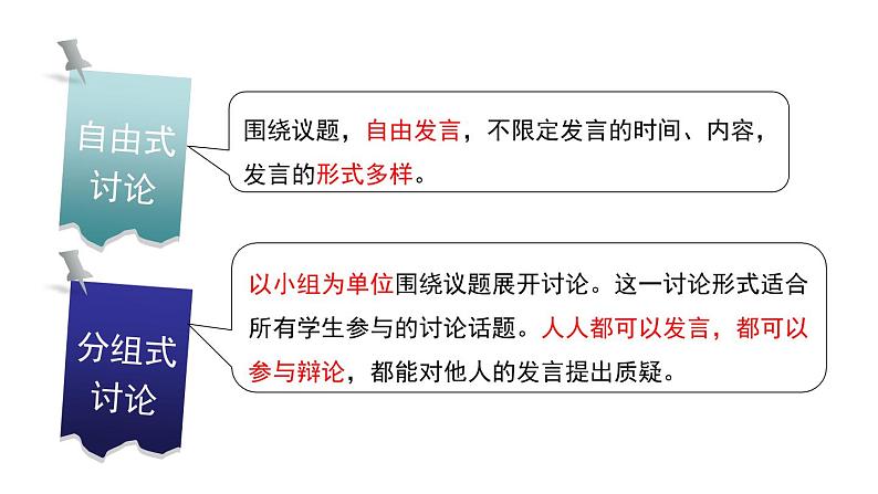 部编版九年级语文上册《讨论》PPT课件 (2)07