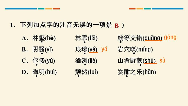 部编版九年级语文上册《醉翁亭记》PPT课件 (6)第2页