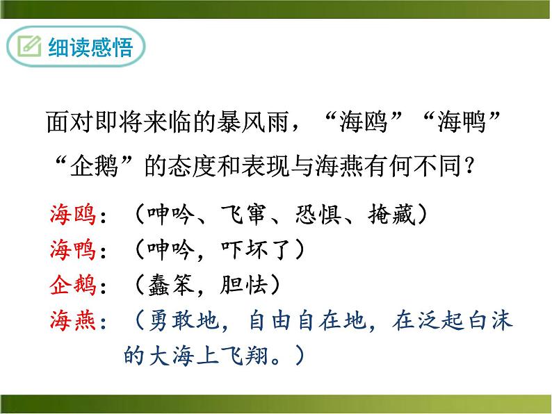 部编版九年级语文下册《海燕》PPT (4)第3页