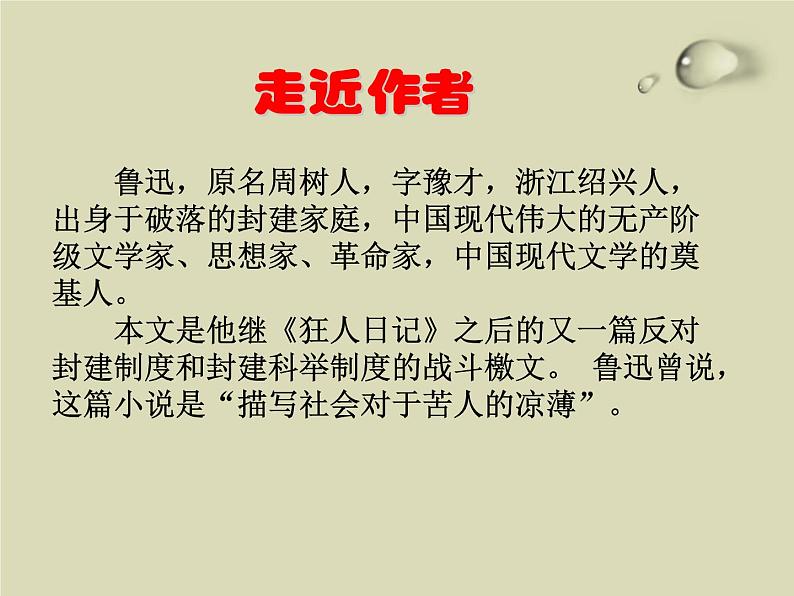 部编版九年级语文下册《孔乙己》PPT课件 (4)03