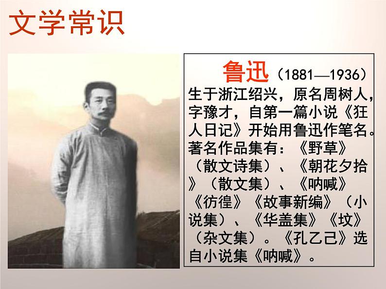 部编版九年级语文下册《孔乙己》PPT课件 (7)第2页