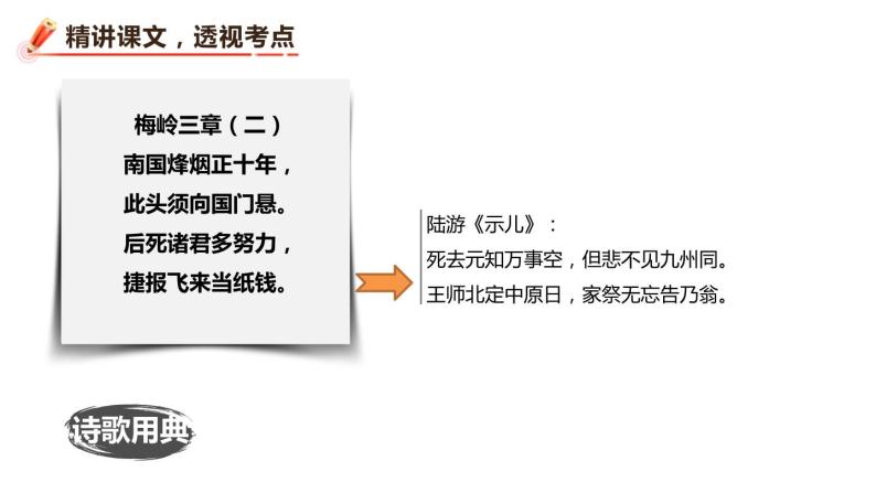 部编版九年级语文下册《梅岭三章》PPT课件(2课时)08