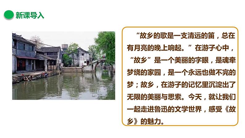 部编版九年级语文上册《故乡》PPT课文课件 (7)第3页