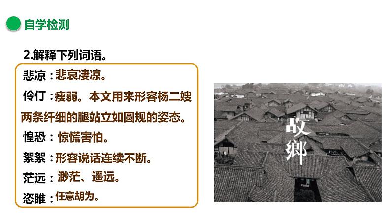 部编版九年级语文上册《故乡》PPT课文课件 (7)第5页