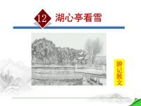 初中语文人教部编版九年级上册12* 湖心亭看雪教课课件ppt