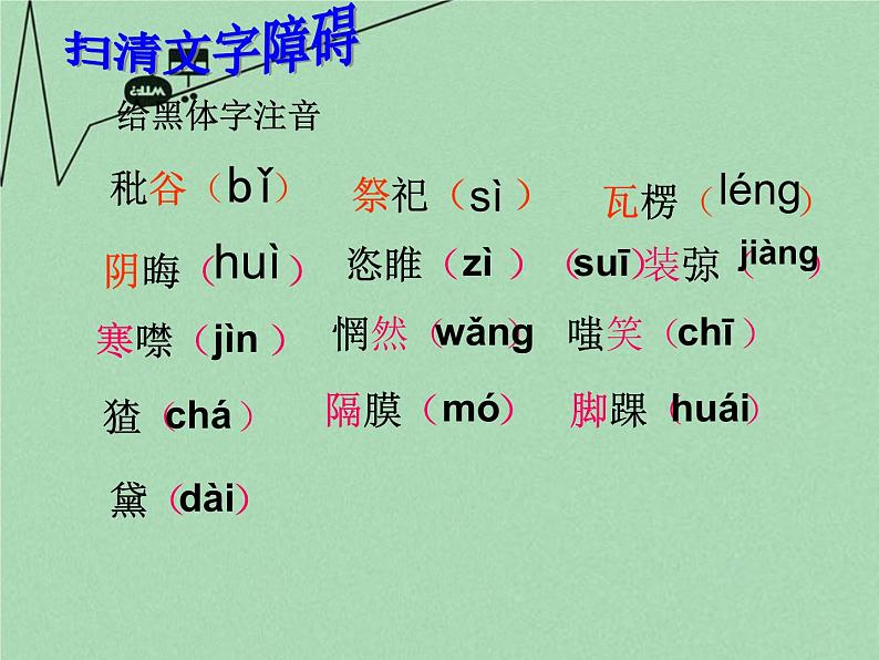 部编版九年级语文上册《故乡》PPT课文课件 (1)第4页