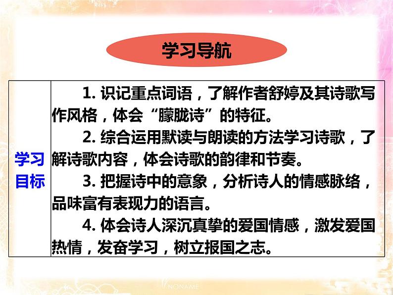 部编版九年级语文下册《祖国啊，我亲爱的祖国》PPT优质课件 (7)02
