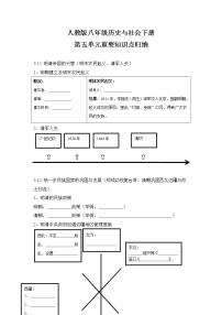 人教版 (新课标)第五单元  绵延不绝的中华文明（三）：农耕文明繁盛与近代前夜的危机综合与测试巩固练习