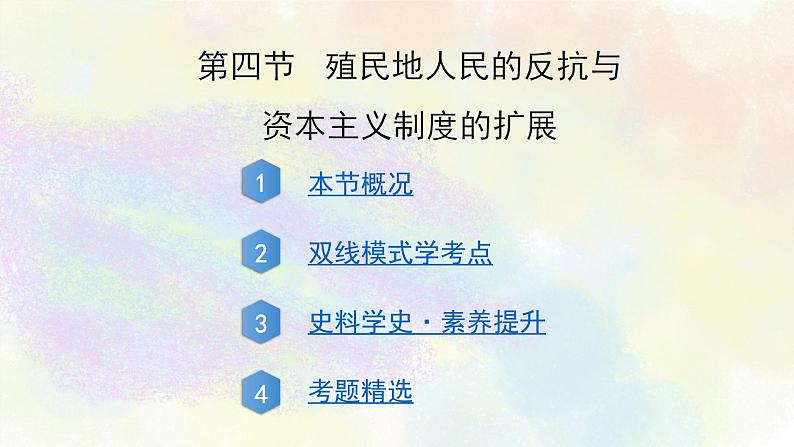 中考历史世界近代史专题之04殖民地人民的反抗与资本主义制度的扩展第2页