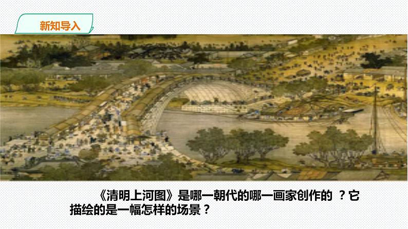 第四单元综合探究四 从《清明上河图》看北宋都市生活课件 第2页