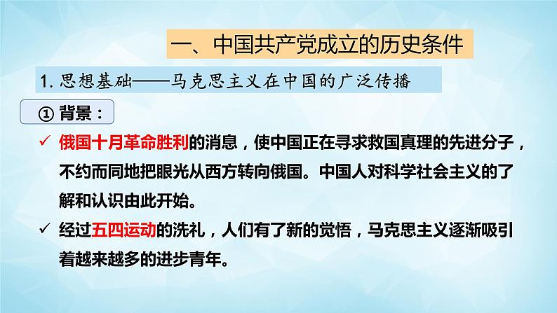 历史与社会九年级上册 2.4.3 中国共产党的诞生 人教版课件PPT05