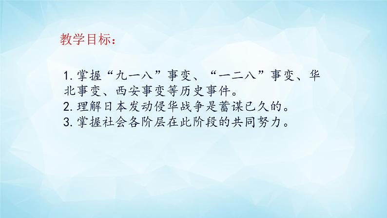 历史与社会九年级上册 3.1.1 日本侵华战争的开始 人教版课件PPT02