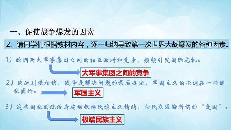 历史与社会九年级上册 1.1.2 第一次世界大战 人教版课件PPT第6页