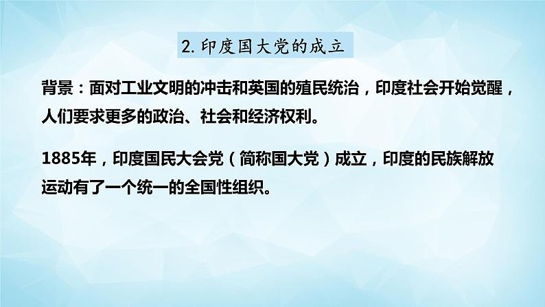 历史与社会九年级上册 2.2.2 印度的觉醒 人教版课件PPT08