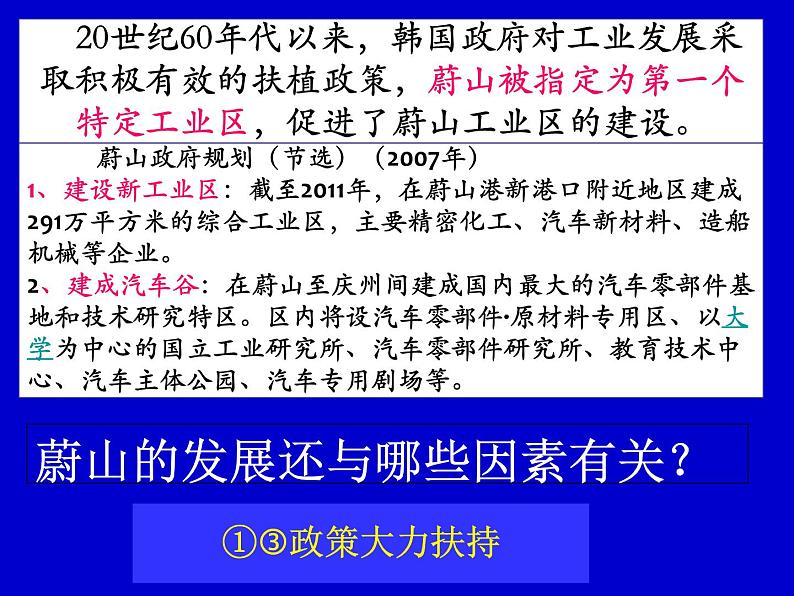 人教版历史与社会七年级上册 4.4汽车城：蔚山课件PPT07