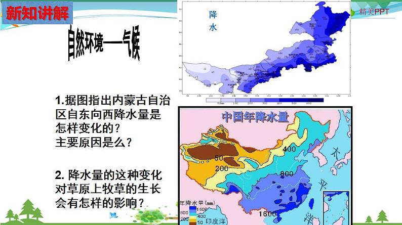 (人教版) 七年级 历史与社会 下册同步教学精品课件 6-3-2 草原风情第5页