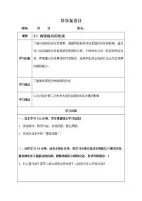 初中历史与社会人教版 (新课标)九年级下册第一课 两极格局的形成导学案及答案