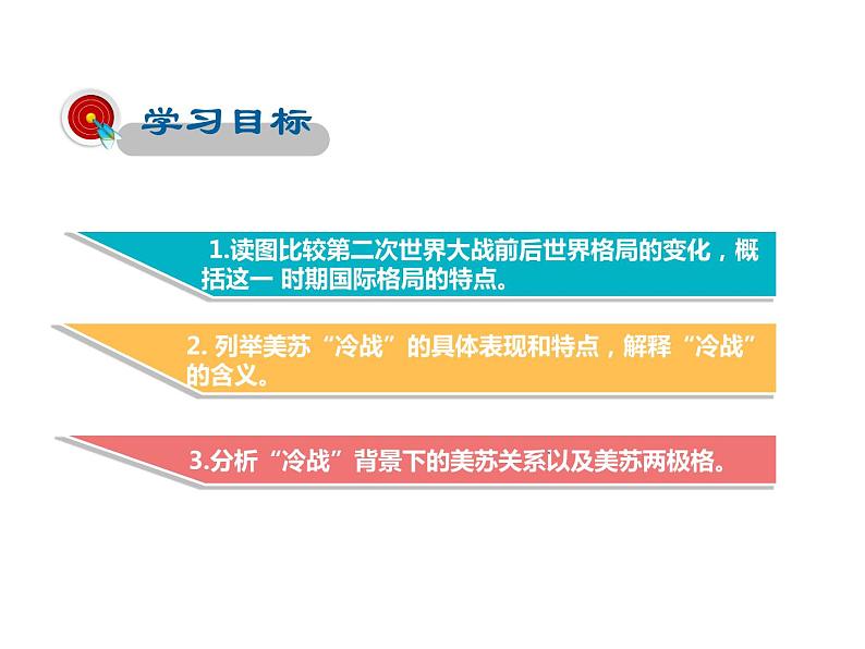 2021-2022学年度人教版九年级历史与社会上册课件 5.1两级格局的形成第2页