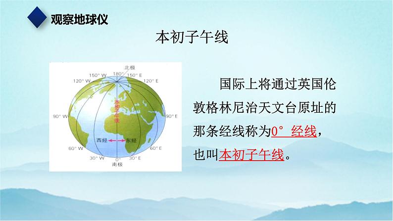 七年级历史与社会上册 综合探究二从地球仪上看世界  课件+练习（人教版新课标）05