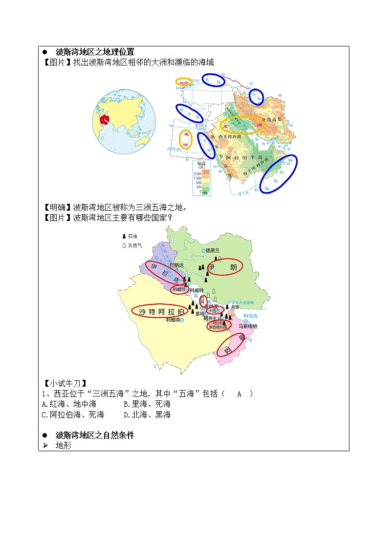 七年级历史与社会上册 3.5.1石油宝库  课件+练习（人教版新课标）02