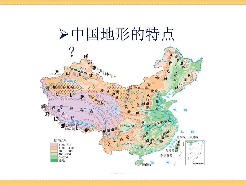 人文地理下册 2.1 复杂多样的地形 课件PPT06