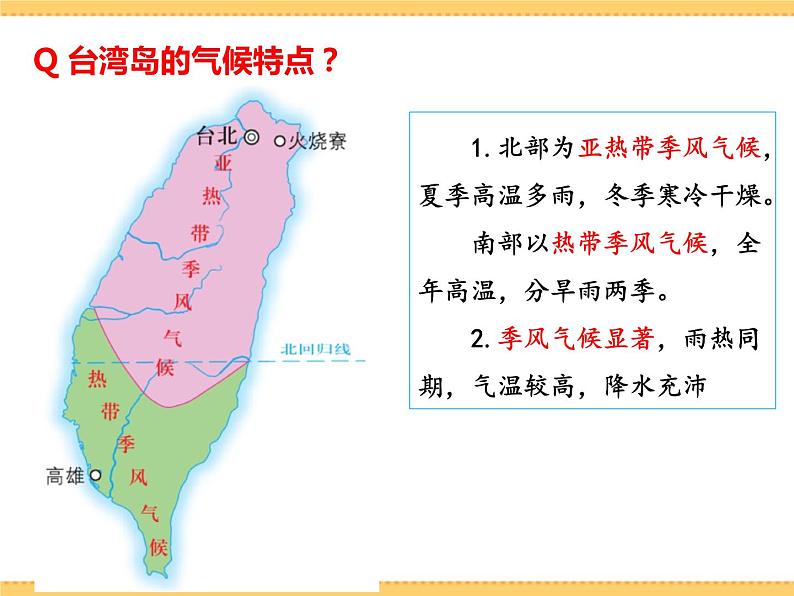 人文地理下册 综合探究四走进台湾 课件PPT08