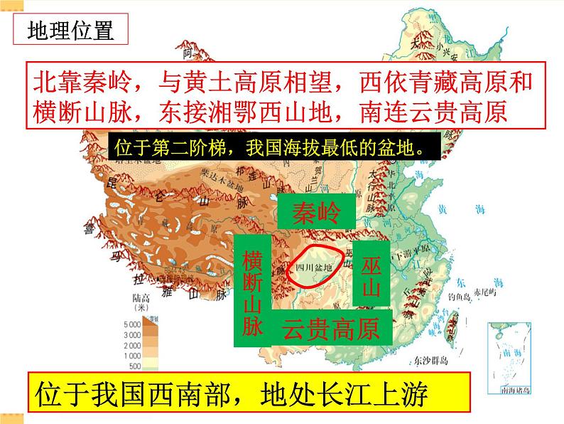 人文地理下册 2.2 富庶的四川盆地 课件PPT05