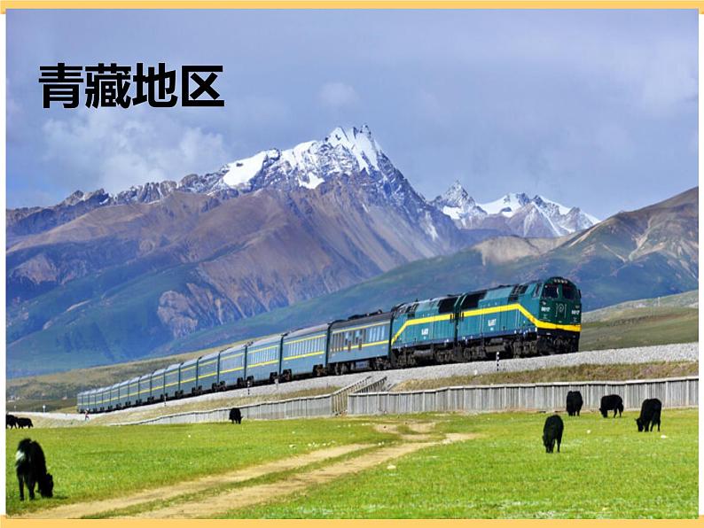 人文地理下册 4.1 海拔最高的牧区 课件PPT07