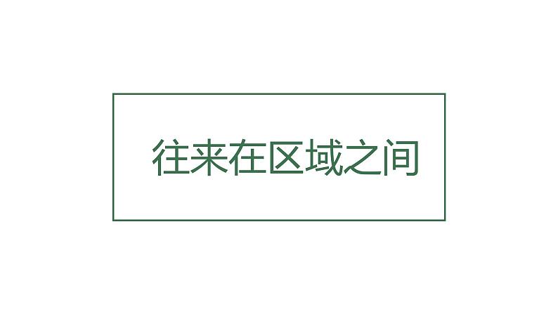 人教版人文地理上册 1.2.3 往来在区域之间 课件PPT02