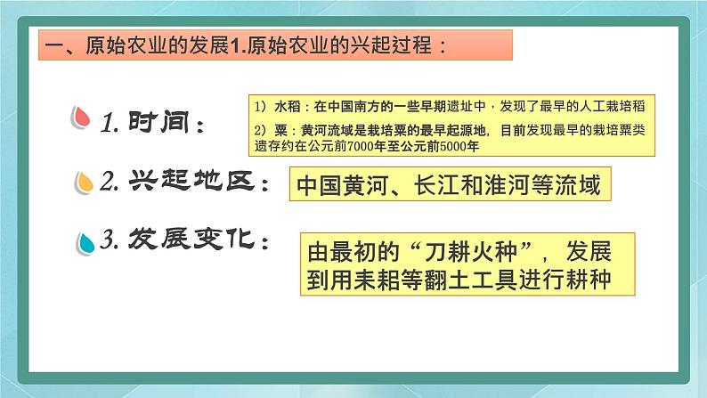 部编版历史与社会第一单元史前时期第二课《原始农耕生活》课件第5页