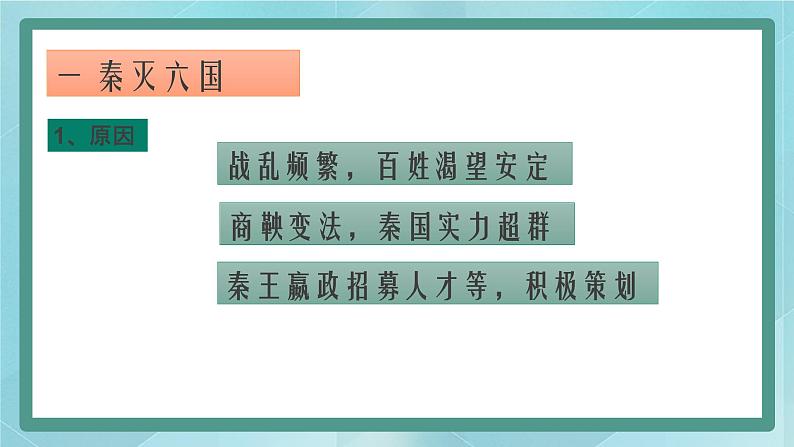 部编版历史与社会第二单元夏商周时期《第九课 秦统一中国》课件04