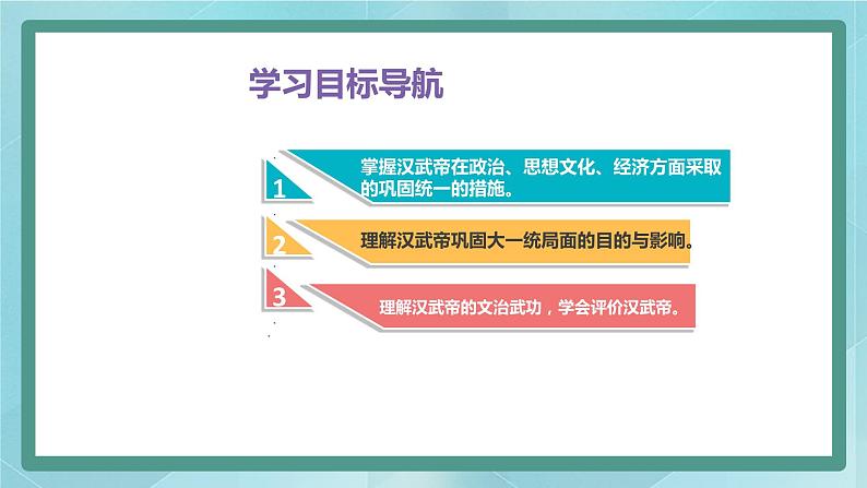 部编版历史与社会第三单元秦汉时期统一多民族的建立和统一十二课《汉武帝巩固大一统王朝》课件第2页