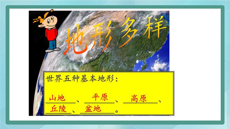 人教版（人文与地理）上册初中历史与社会第二单元人类共同生活的世界第二课《自然环境》课件04