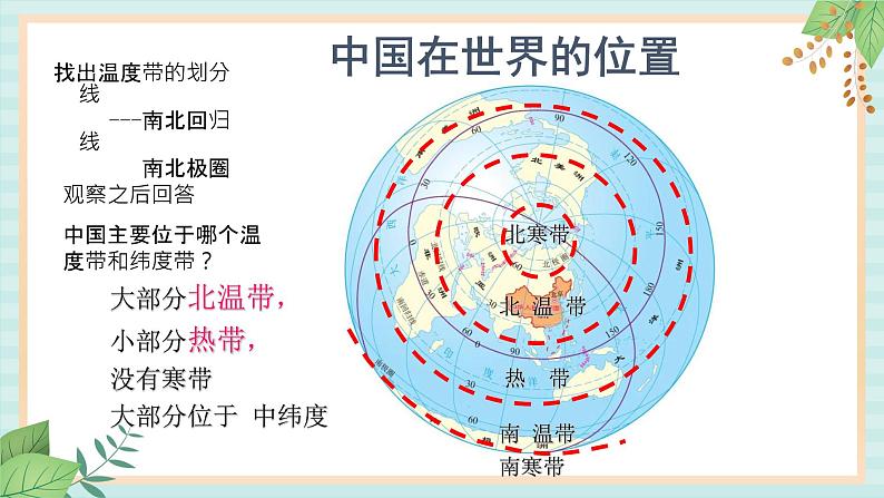 人教版初中历史与社会下册《辽阔的疆域》课件04