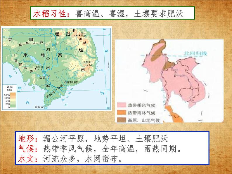 3.1.1稻作文化的印记 课件--2022-2023学年浙江省人教版人文地理七年级上册04