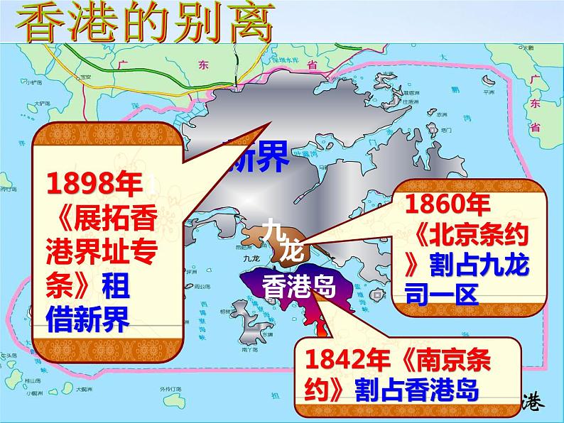 2022-2023学年八年级历史下册人教版课件：第13课 香港和澳门的回归04