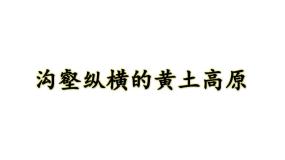 人教版 (人文地理)下册第二框 沟壑纵横的黄土高原授课课件ppt