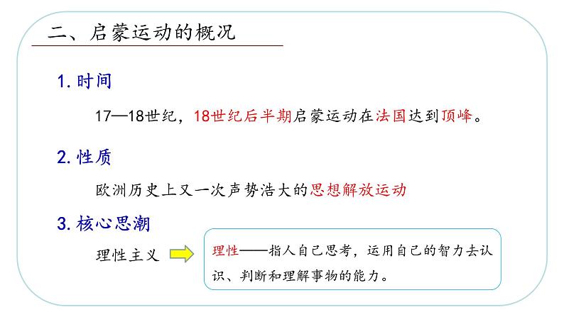6.2.3 启蒙运动—八年级历史与社会下册 课件+练习（人教版新课标）05