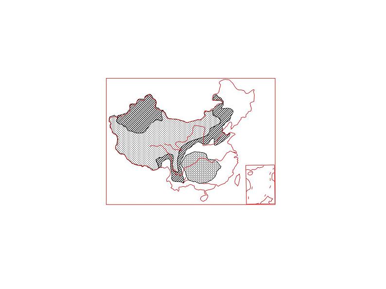 中国空白地图 课件第6页