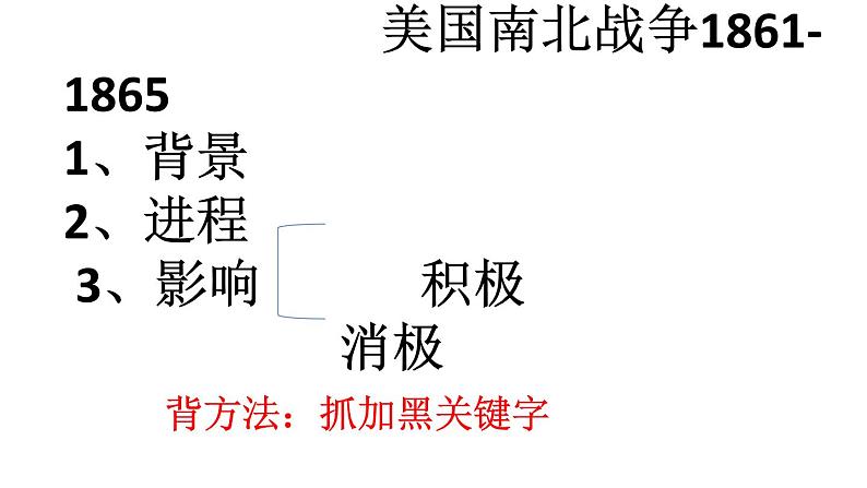 美国南北战争与日本明治维新 复习课件第5页