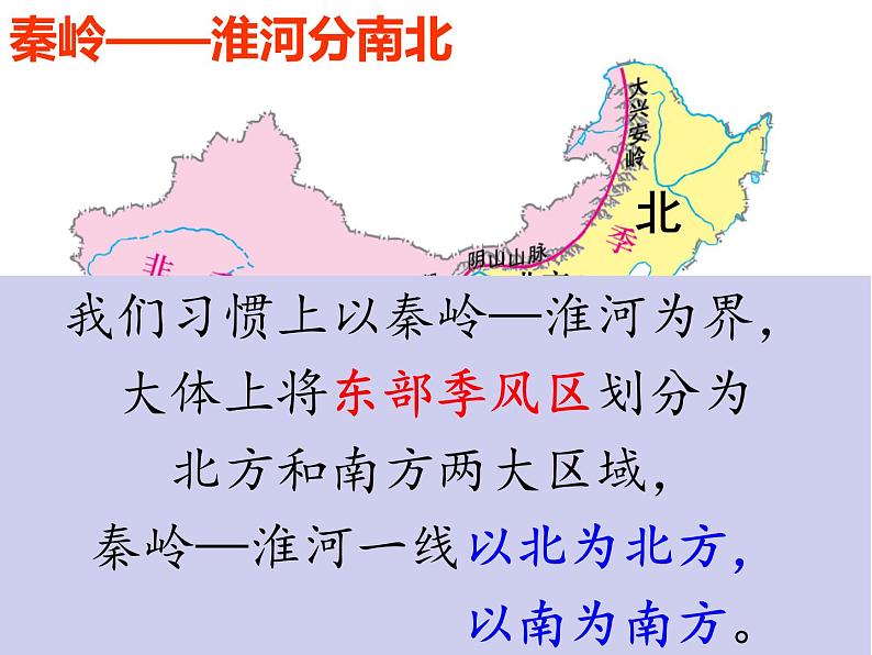 3.1秦岭——淮河分南北 课件第3页