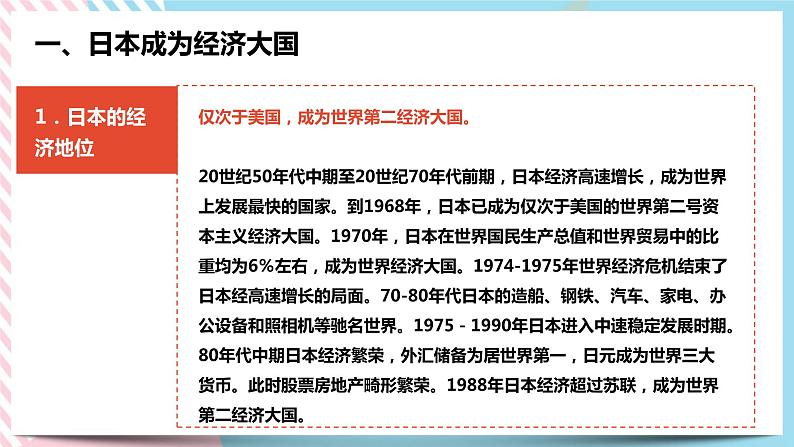 5.2.3-5.2.4 日本成为经济大国与主要资本主义国家经济政策的调整 课件04