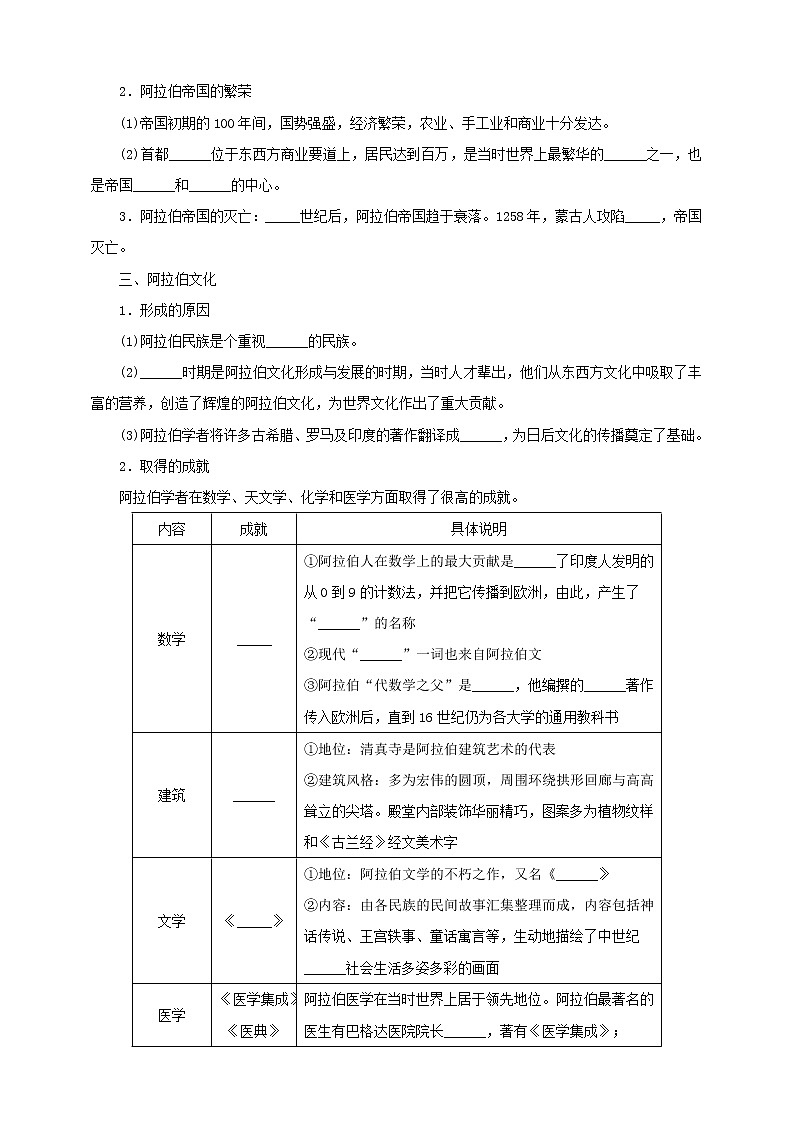 2.2阿拉伯帝国 课件+教案+导学案02