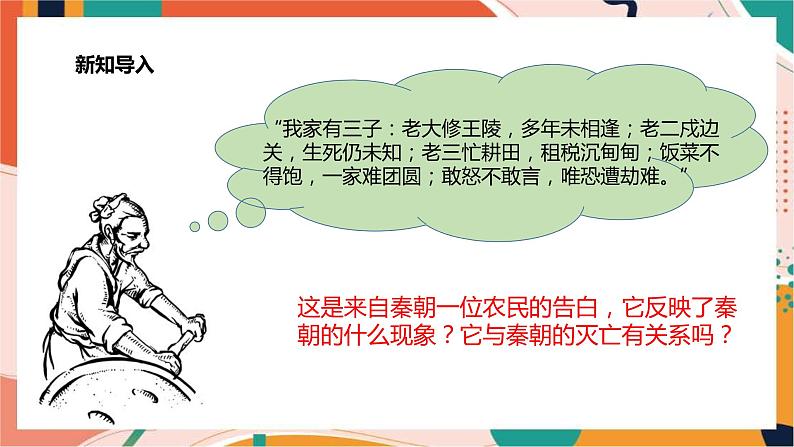 第二课 秦末农民起义与汉朝的建立 课件+教案+导学案02
