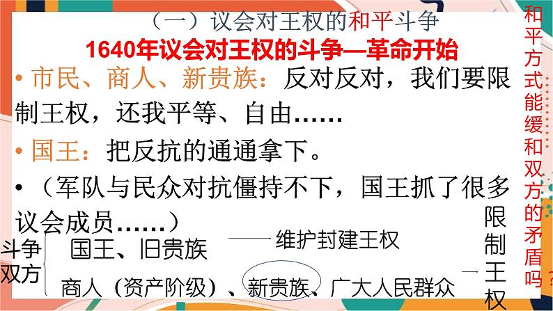 第六单元第三课第一框英国议会对王权的胜利 课件+教案08