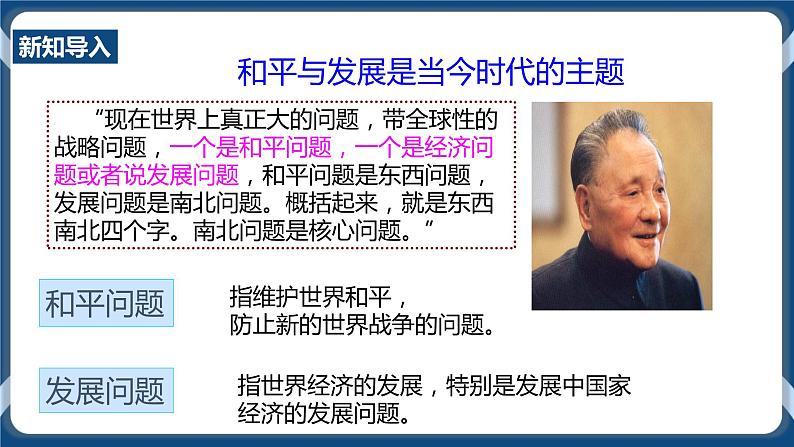 综合探究七 认识“和平与发展”的时代主题（课件）第2页