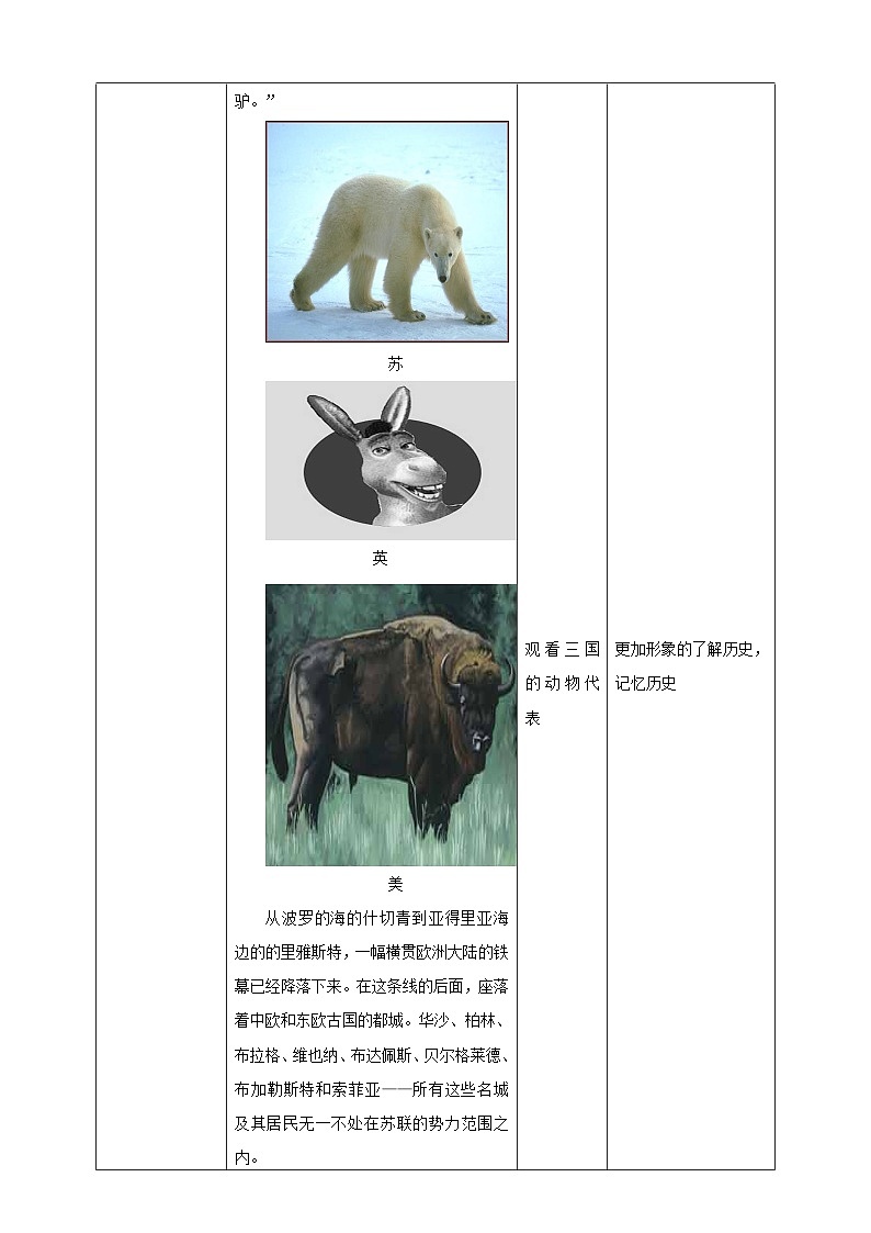 人教版(新课标)历史与社会九下5.1两极格局的形成教案03